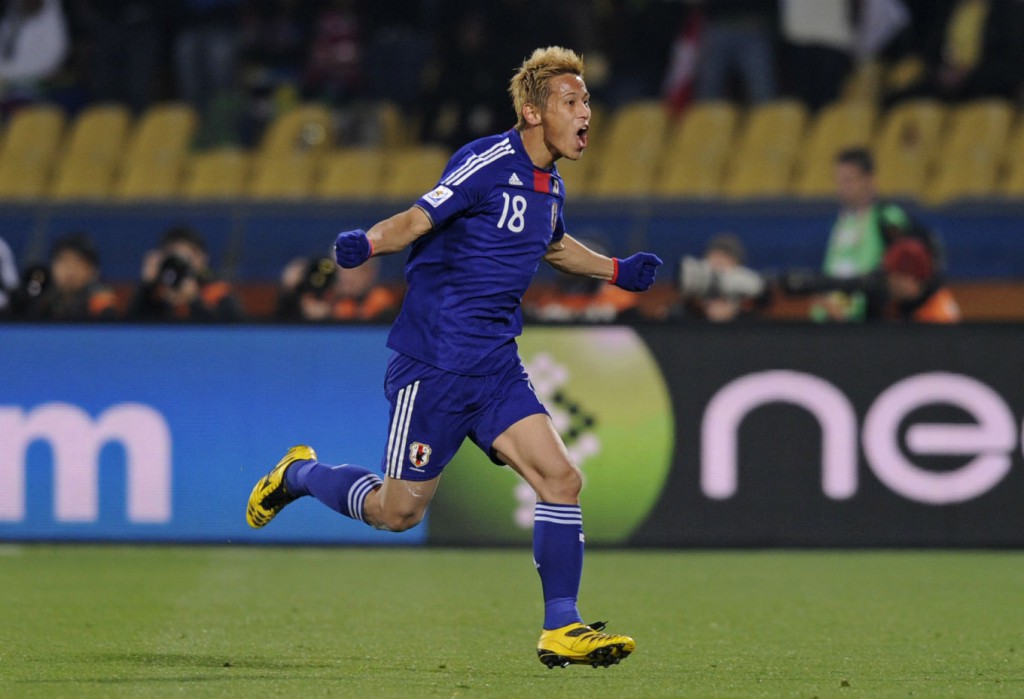 Keisuke Honda, la esperanza de los Samurai Blue en este Mundial Brasil 2014.